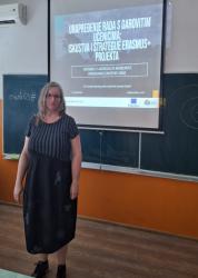 Održano predavanja na ŽSV-u HJ-a – Unapređenje rada s darovitim učenicima: Iskustva i strategije Erasmus+ projekta