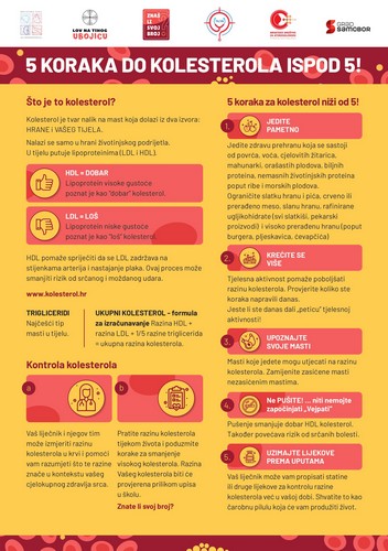 5 koraka za kolesterol ispod 5!