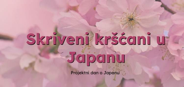 Učenici istraživali život skrivenih kršćana u Japanu